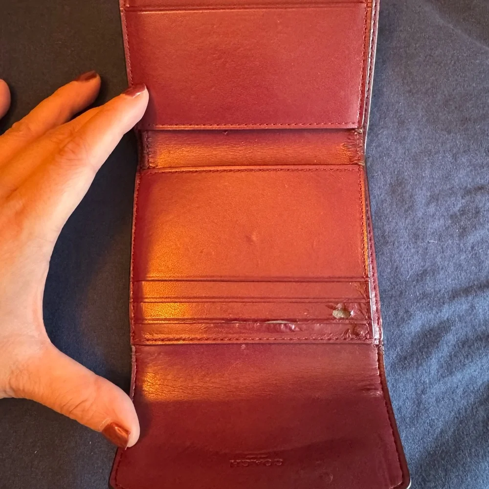 Coach Black and Brown Women's Wallet - Picture 4 of 4